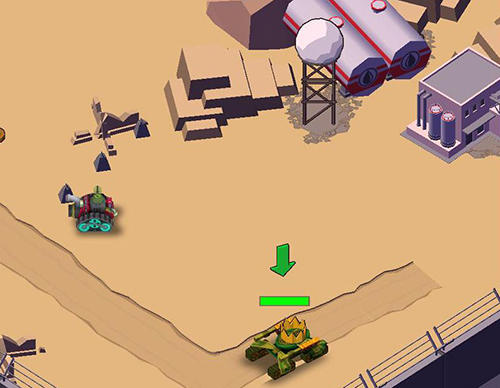 Pixel shooter tank PVP screenshot 1