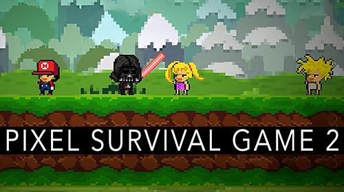 Pixel survival game 2 poster