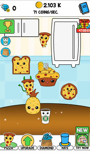 Pizza evolution: Flip clicker for Android - Download APK free