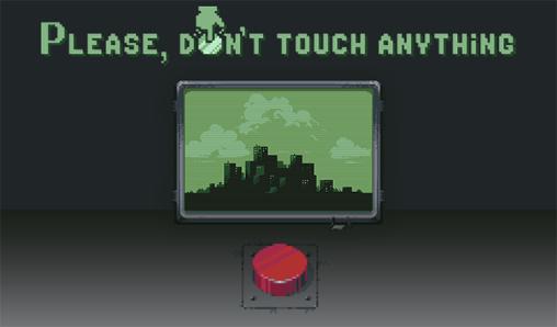 Please, don't touch anything poster