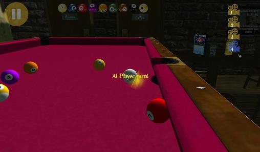 Pocket pool 3D screenshot 2
