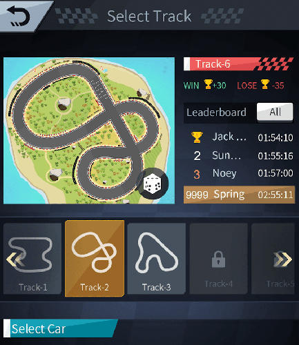 Pocket racing by Potato play screenshot 1
