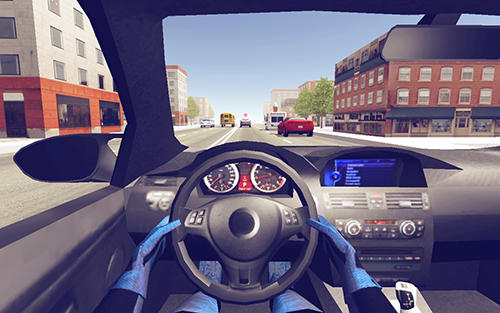 Police car racer 3D screenshot 2
