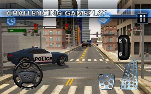 Police car suv and bus parking screenshot 3