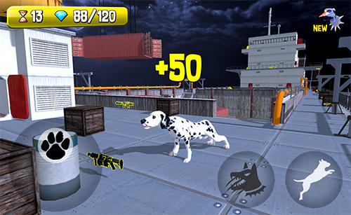 Police dog criminal hunt 3D screenshot 1