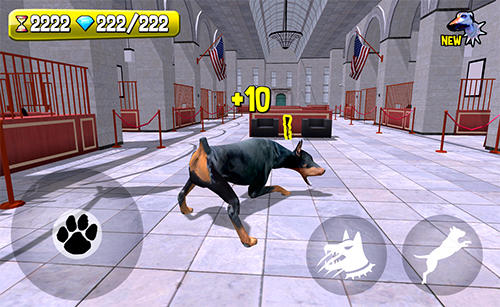 Police dog criminal hunt 3D screenshot 3
