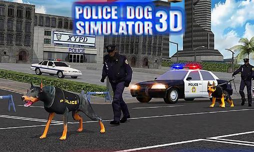 Police dog simulator 3D poster