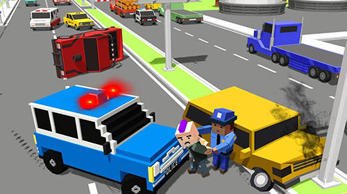 Police hero rescue: San Andreas gangster COP chase screenshot 2