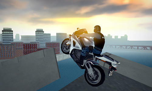 Police motorcycle crime sim screenshot 1