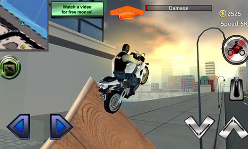 Police motorcycle crime sim screenshot 3