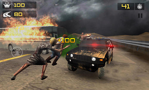 Police vs zombies 3D screenshot 2