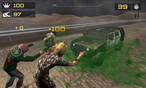 Police vs zombies 3D screenshot 3