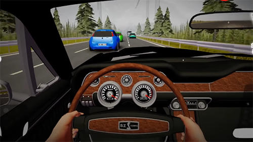 Pov car driving screenshot 1