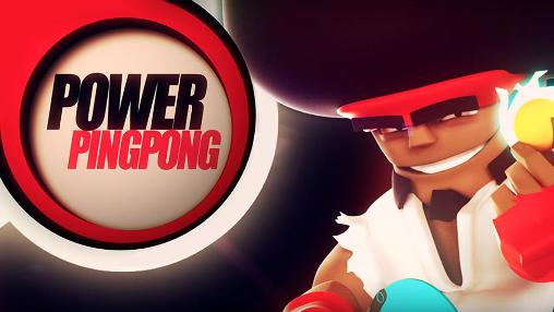 Power ping pong poster