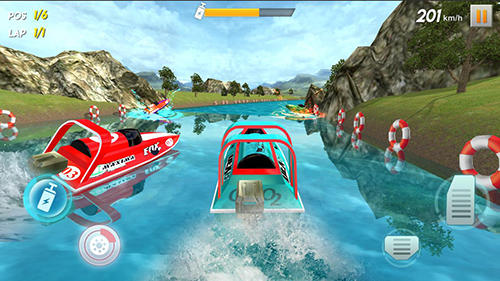 Powerboat race 3D screenshot 2