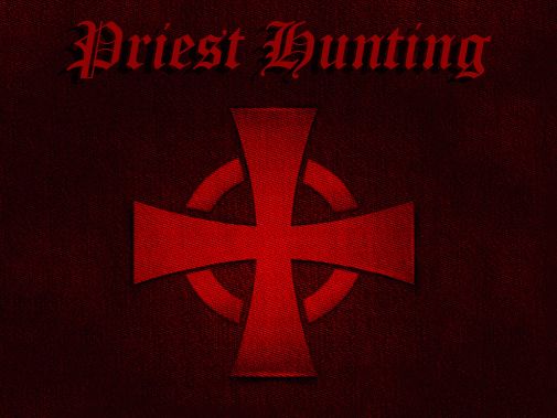 Priest hunting poster