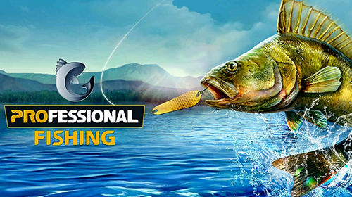 Professional fishing poster