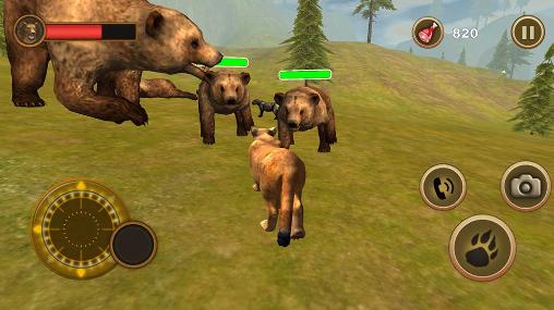 Puma survival: Simulator screenshot 2