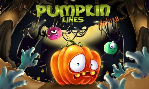 Pumpkin lines deluxe poster