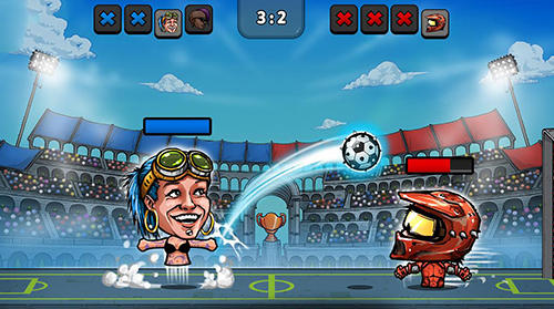 Puppet football fighters: Steampunk soccer screenshot 2