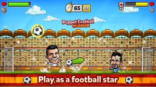 Puppet football: League Spain screenshot 1
