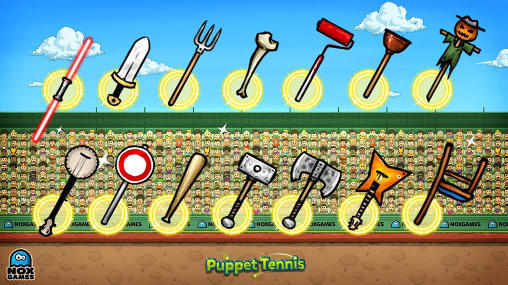 Puppet tennis: Forehand topspin screenshot 4