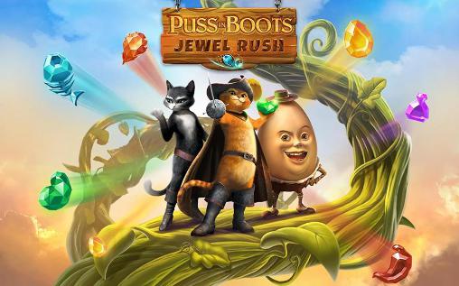 Puss in boots: Jewel rush poster