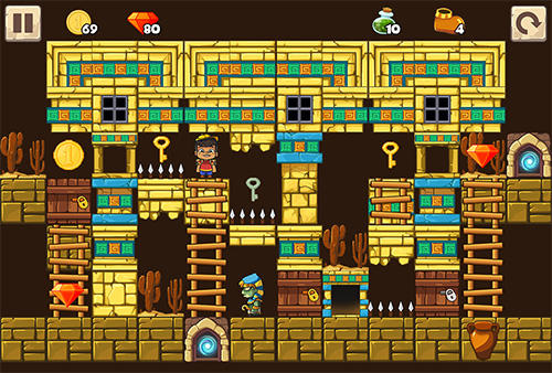 Puzzle adventure: Underground temple quest screenshot 1