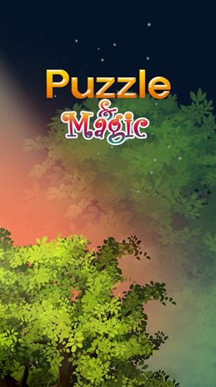 Puzzle and magic poster