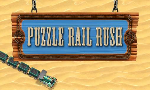 Puzzle rail rush poster