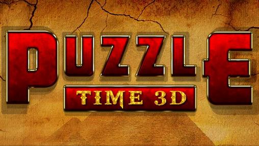 Puzzle time 3D poster