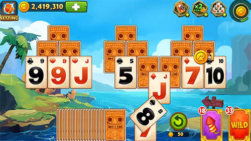 Pyramid solitaire: Adventure. Card games screenshot 3