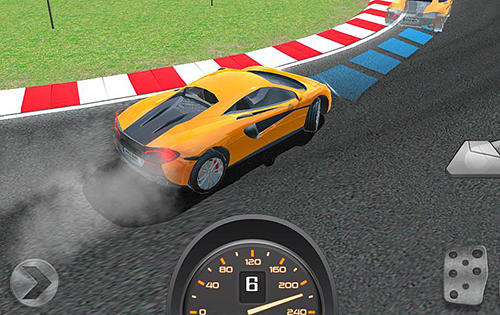Race driving school: Test car racing screenshot 1
