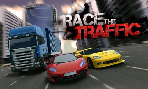 Race the traffic poster