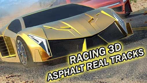Racing 3D: Asphalt real tracks poster