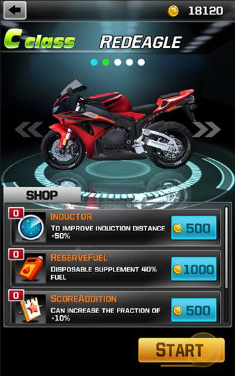 Racing moto by Smoote mobile screenshot 1
