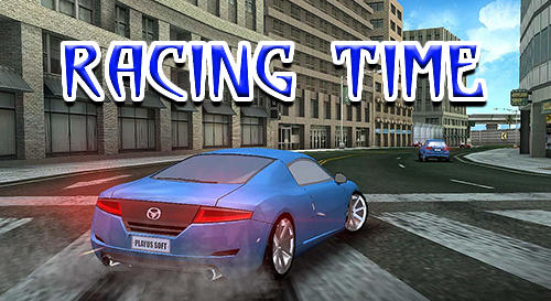 Racing time poster