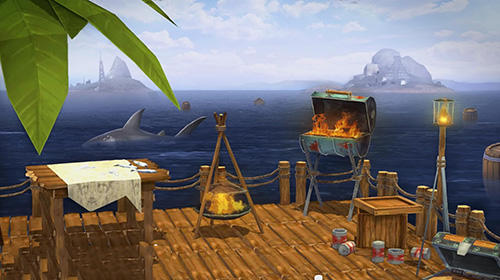 Raft survival in the ocean simulator screenshot 2