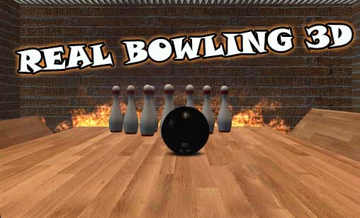Real bowling 3D poster