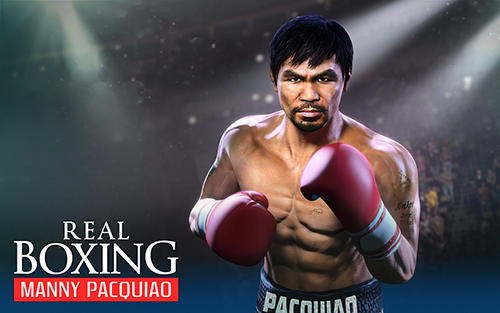 Real boxing Manny Pacquiao poster