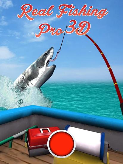 Real fishing pro 3D poster
