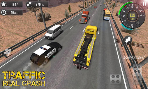 Real racer crash traffic 3D screenshot 2