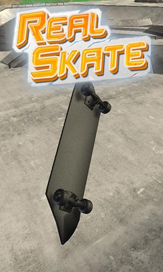 Real skate 3D poster