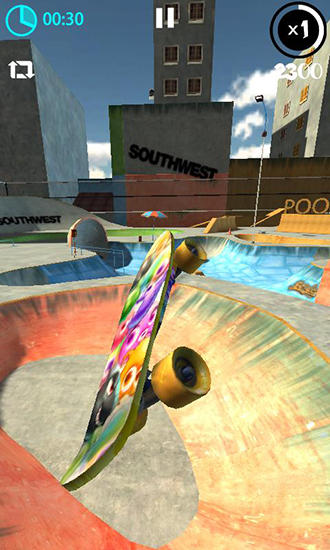 Real skate 3D screenshot 1