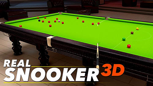Real snooker 3D poster