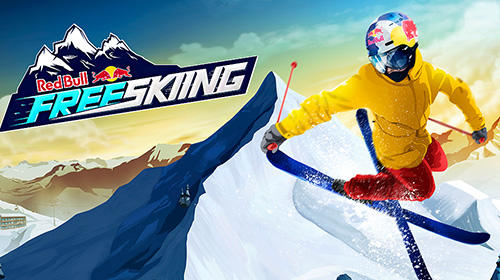 Red Bull free skiing poster