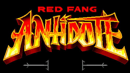 Red fang: Antidote. Headbang poster