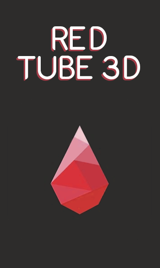 Red tube 3D poster