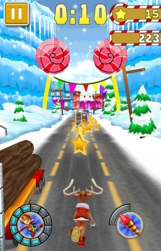 Reindeer rush screenshot 3