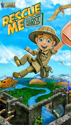 Rescue me: The lost world poster